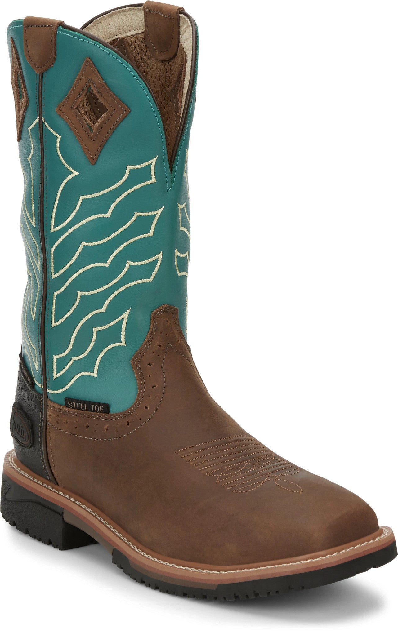 Derrickman 11" Waterproof Steel Toe ™ - Brown