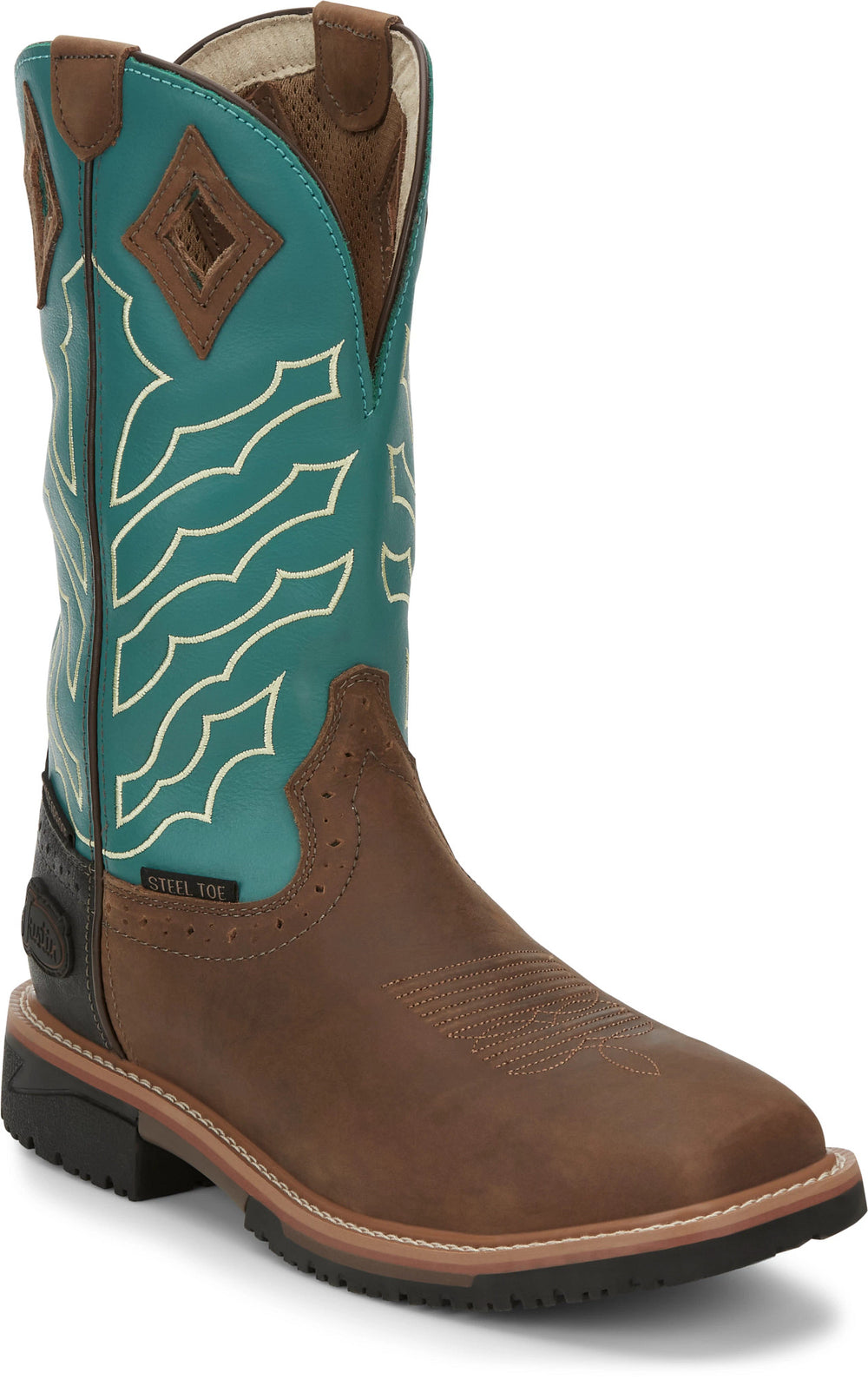 Derrickman 11" Waterproof Steel Toe ™ - Brown