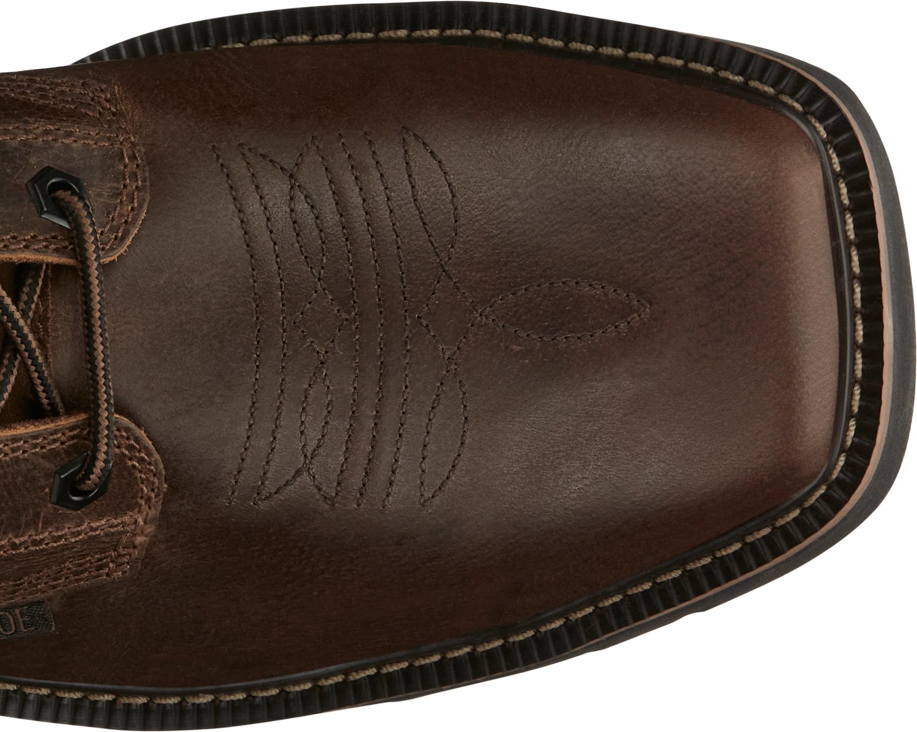 Pulley 8" Steel Toe ™ - Aged Bark (Brown)