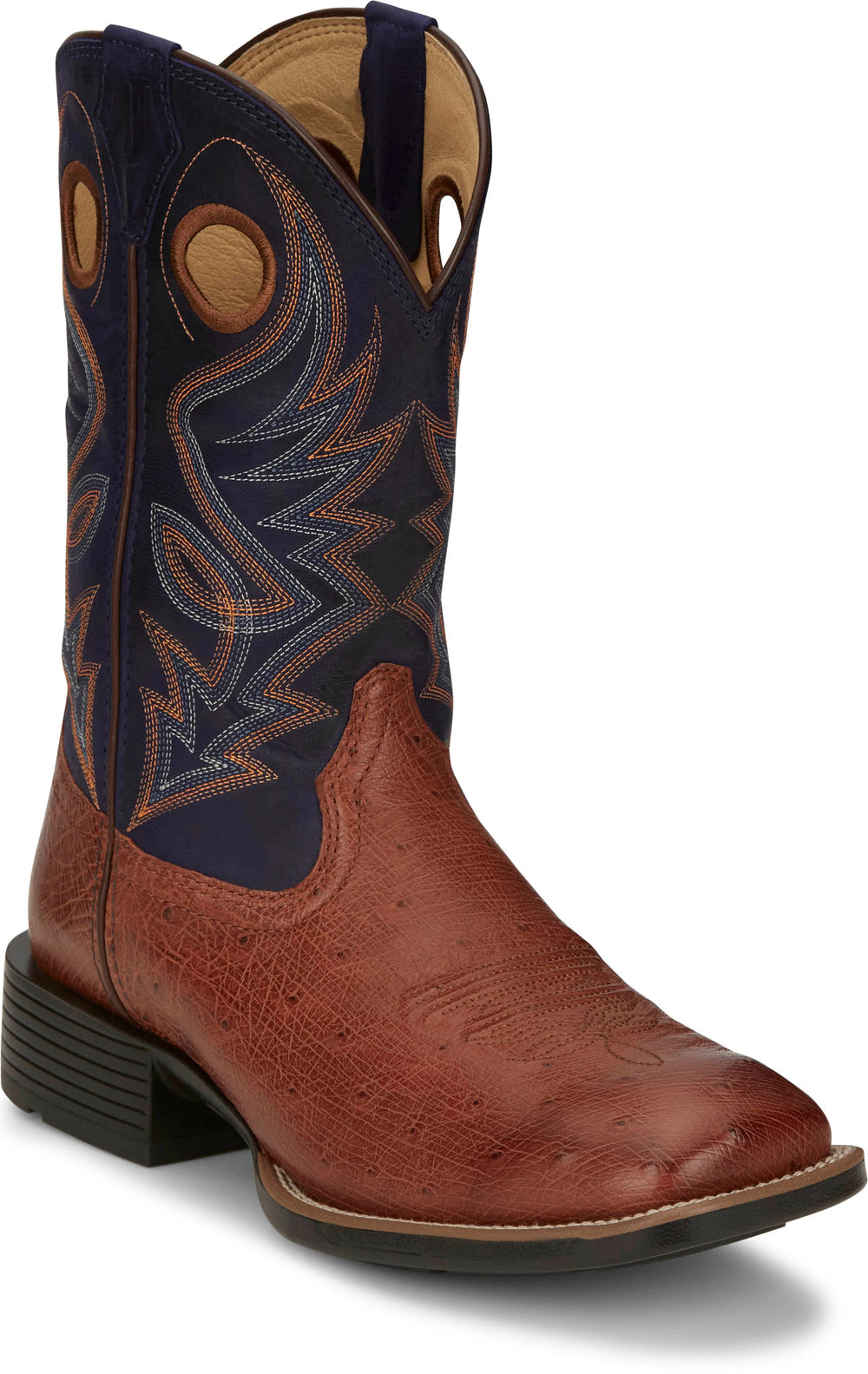 Roswell 11" Smooth Ostrich ™ - Brandy (Brown)