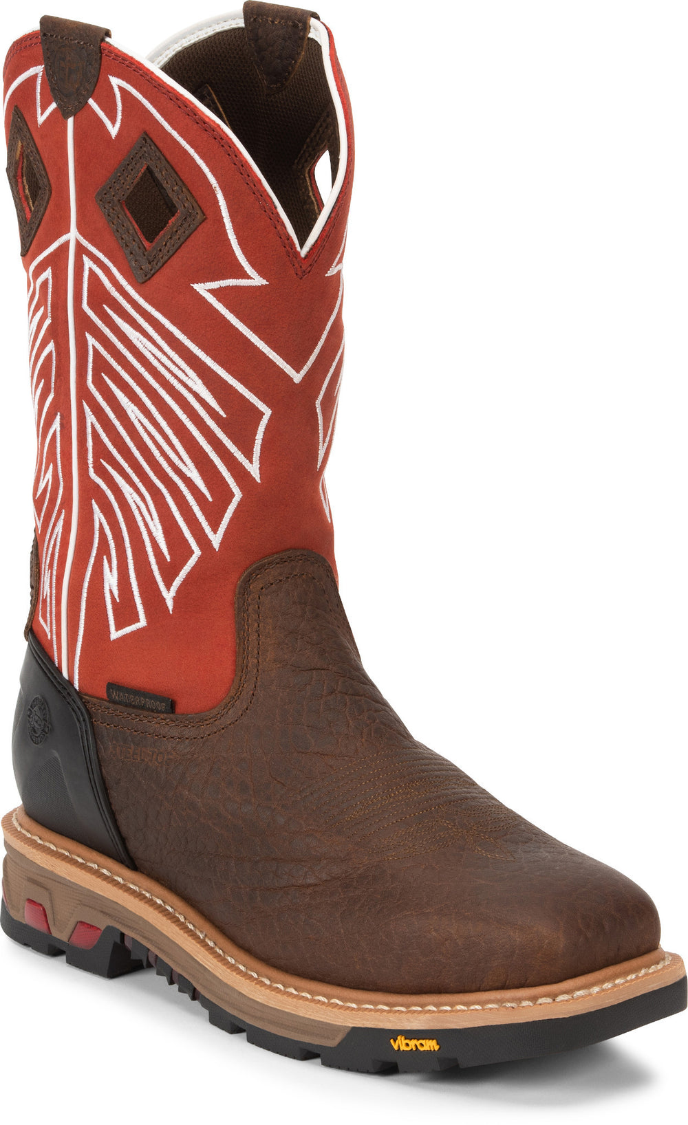 Roughneck 12" Waterproof Steel Toe ™ - Walnut (Brown)