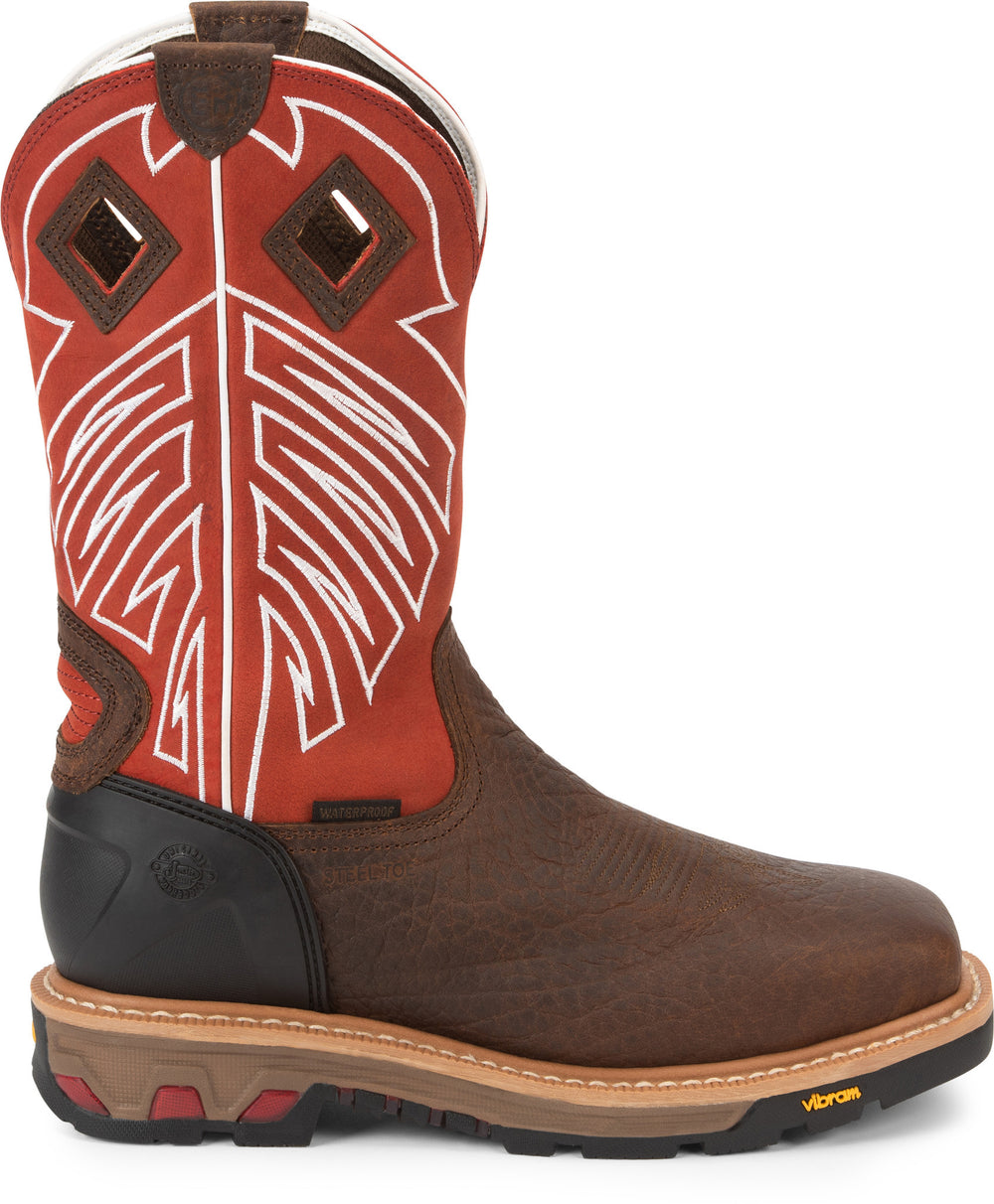 Roughneck 12" Waterproof Steel Toe ™ - Walnut (Brown)