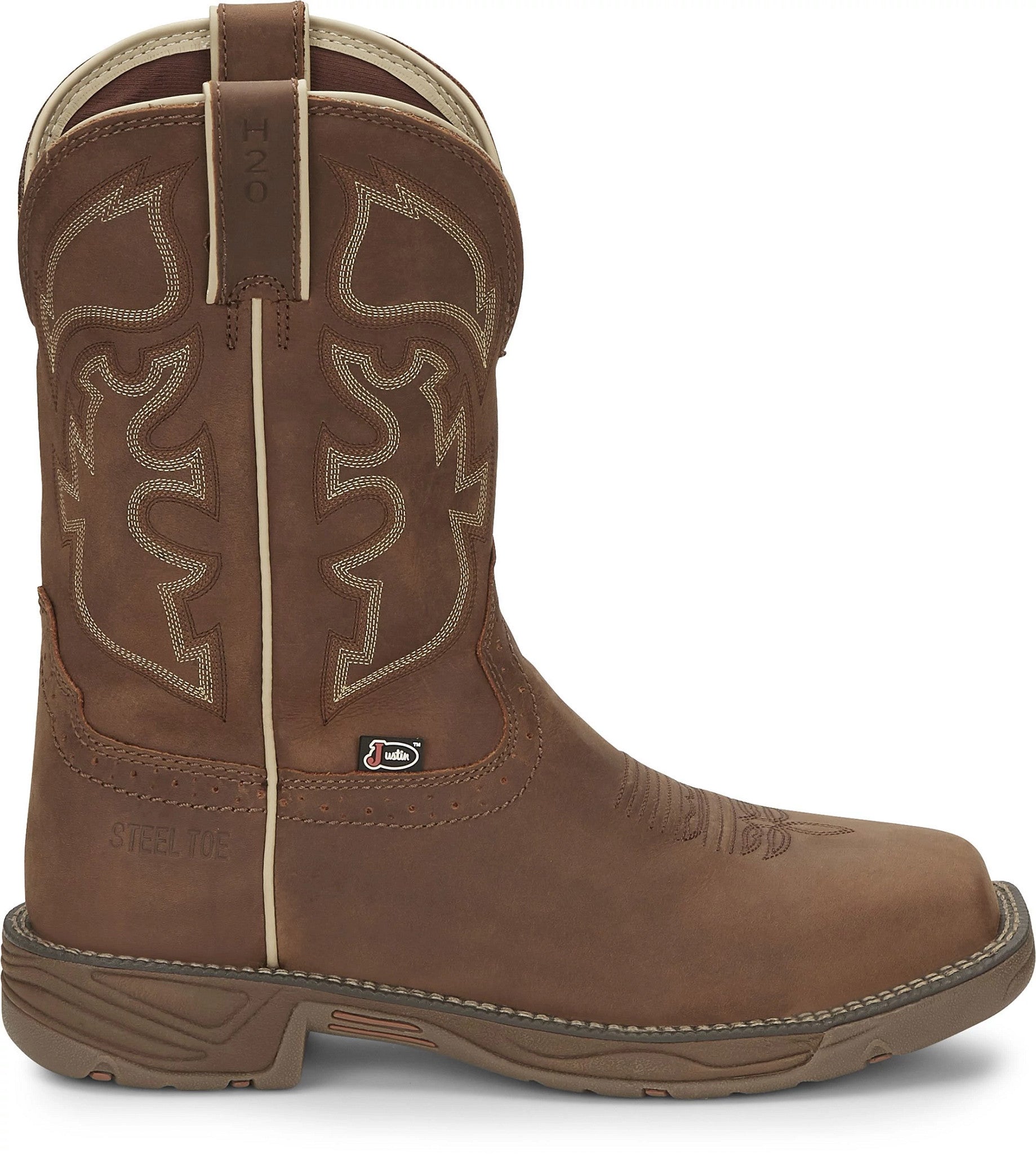 Rush 11" Waterproof Steel Toe ™ - Saddle (Tan)