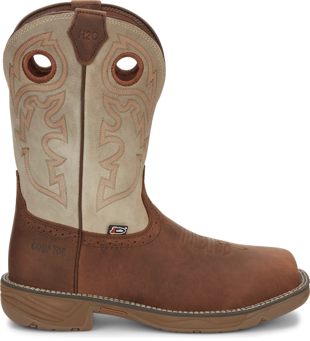 Rush 11" Waterproof Nano Comp Toe ™ - Rust (Tan)